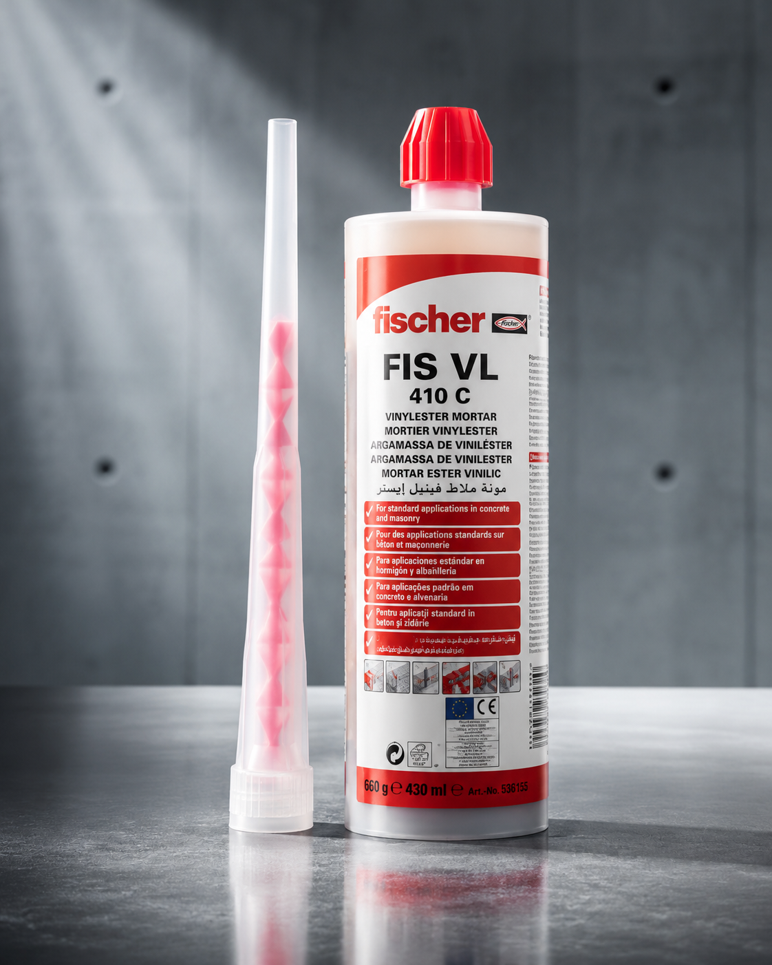 Fischer FIS VL 410 C Vinylester Mortar